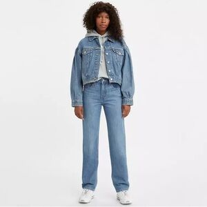 Levi’s Low Pro Straight Mid Blue Denim